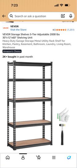 Storage Shelves