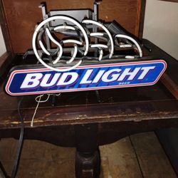 Bud Light Volleyball Neon Sign