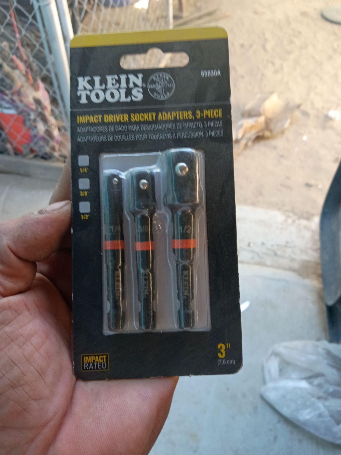 Impact Rdiver Impact driver socket adapters, 3piece for Sale in Clovis, CA - OfferUp
