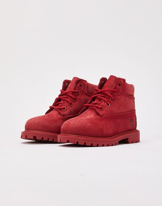 Brand New Toddler Timberland Boots Red MULTIPLE SIZES