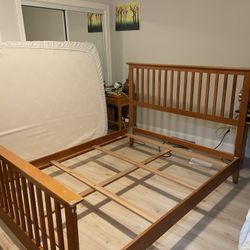 Queen Size Wooden Bed Frame