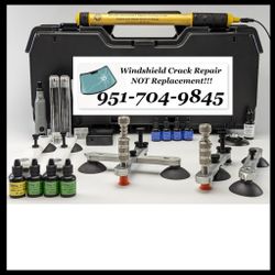 Windshield Crack Repair NOT Replacement!!!