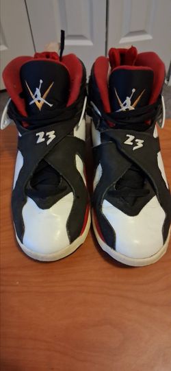 Nike Air jordans 8 retro mid paprika blk/red size 5.5