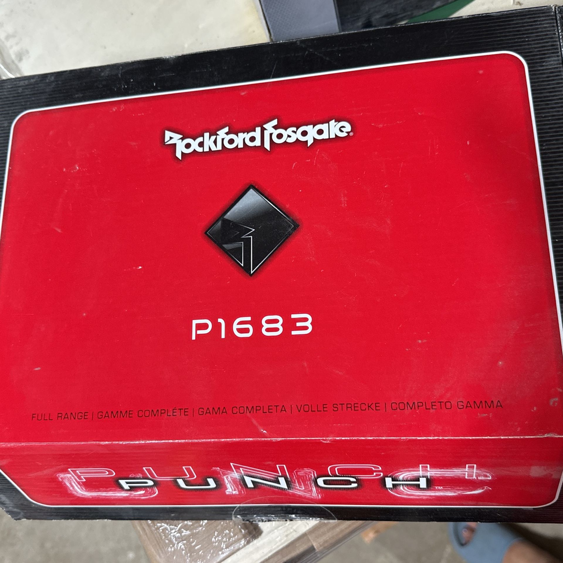 Car Speaker - Rockford Fosgate P1683 Punch