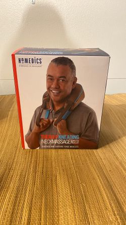 Thera-p kneading neck massager with heat