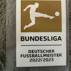 Bundesliga 2022/23 Heat Press Patch