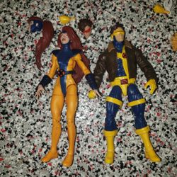 Marvel Legends Cyclops And Jean Grey From Love Triangle 