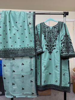 Cotton party wear dress on clearance