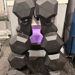 Amazon Basics Rubber Hex Dumbbell Hand Weight