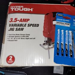 Hyper Tough Jigsaw With 4 New Hart Blades