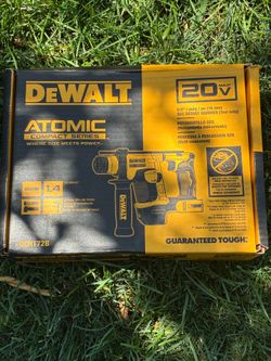 DEWALT 20V 5/8” SDS ROTARY HAMMER (DCH172B) tool only