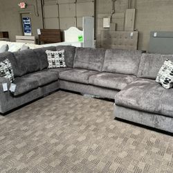New Grey Sectional Sofa 