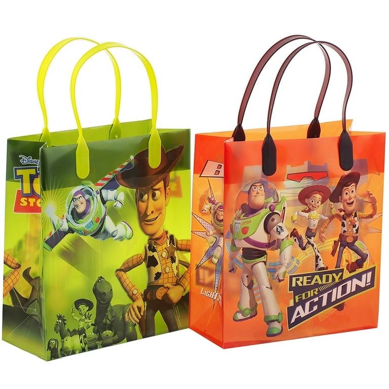 Toy Story Transformers 12 Party Favor Reusable Goodie Gift Bags For Boys Birthday Christmas Gifts