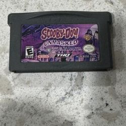 Scooby Doo Unmasked Nintendo Game Boy Advance GBA Authentic Cartridge Only Works