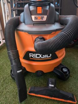 RIDGID NXT Wet/Dry Shop Vacuum with Attachments