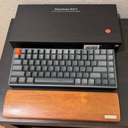 Keychron K2 Wireless Mechanical Keyboard (Mac/Windows; Gateron Pro Brown Switches)
