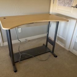 Computer Desk with Power Strip ( 39.5”wide* 23”deep)