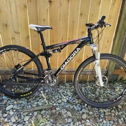 diadora 29er dual suspension mountain bike