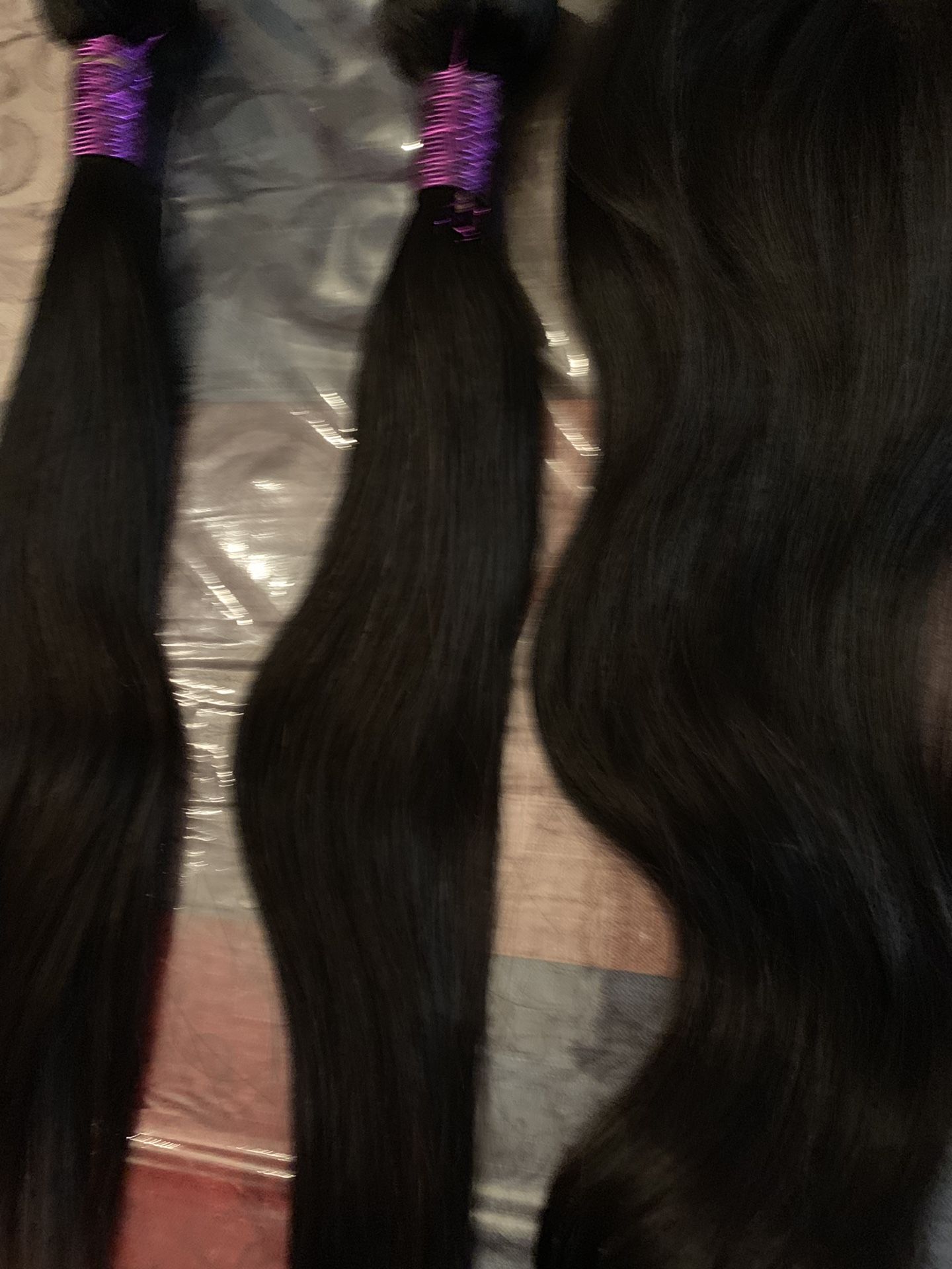 Holiday sale two bundles of Burmese straight hair with closure