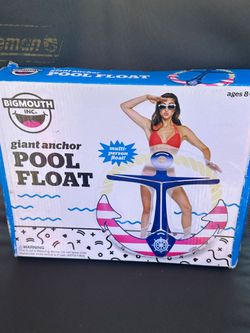 Pool Big Mouth Giant Anchor Pool Float New