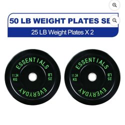 25lb Bumper Plates 