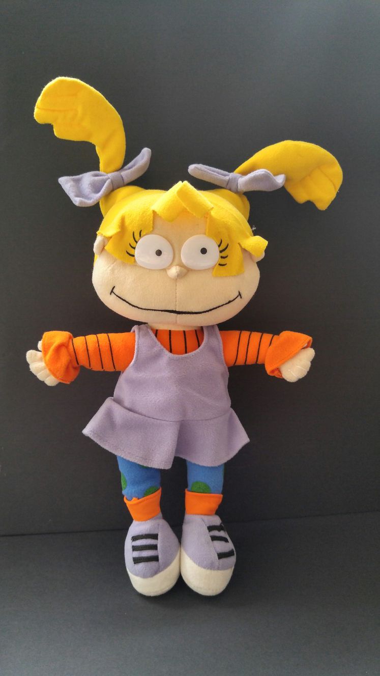 Rugrats stuffed Angelica doll, plush toy
