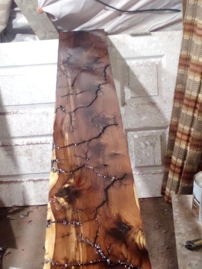 Fractal Wood Burning
