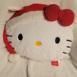 Hello Kitty Christmas plush pillow