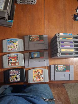 Nintendo games $20 each pick up in Glendale all clean and tested all work