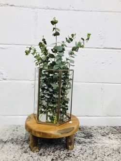 Teak wood stand