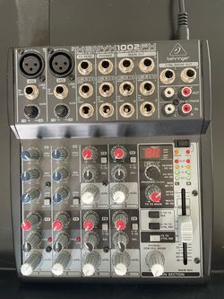 Behringer XENYX 1002FX Premium Analog 10-Input Mixer In Brand New Condition