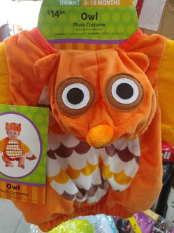 Childs owl costume 9-18 months