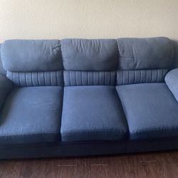 Smokey Gray Couch (2month old) Price Negotiable
