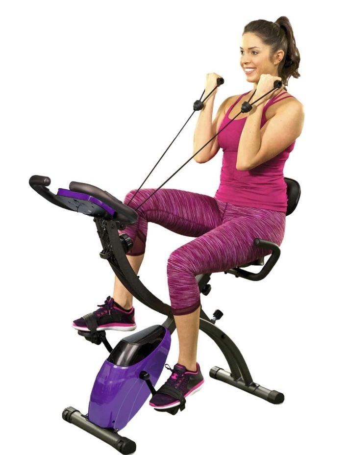 Purple Fitnation Workout Bike Works Perfect!