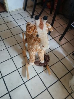 Giraffe Rocking Toy 
