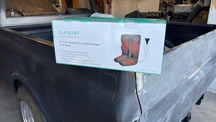 Compression leg massagers