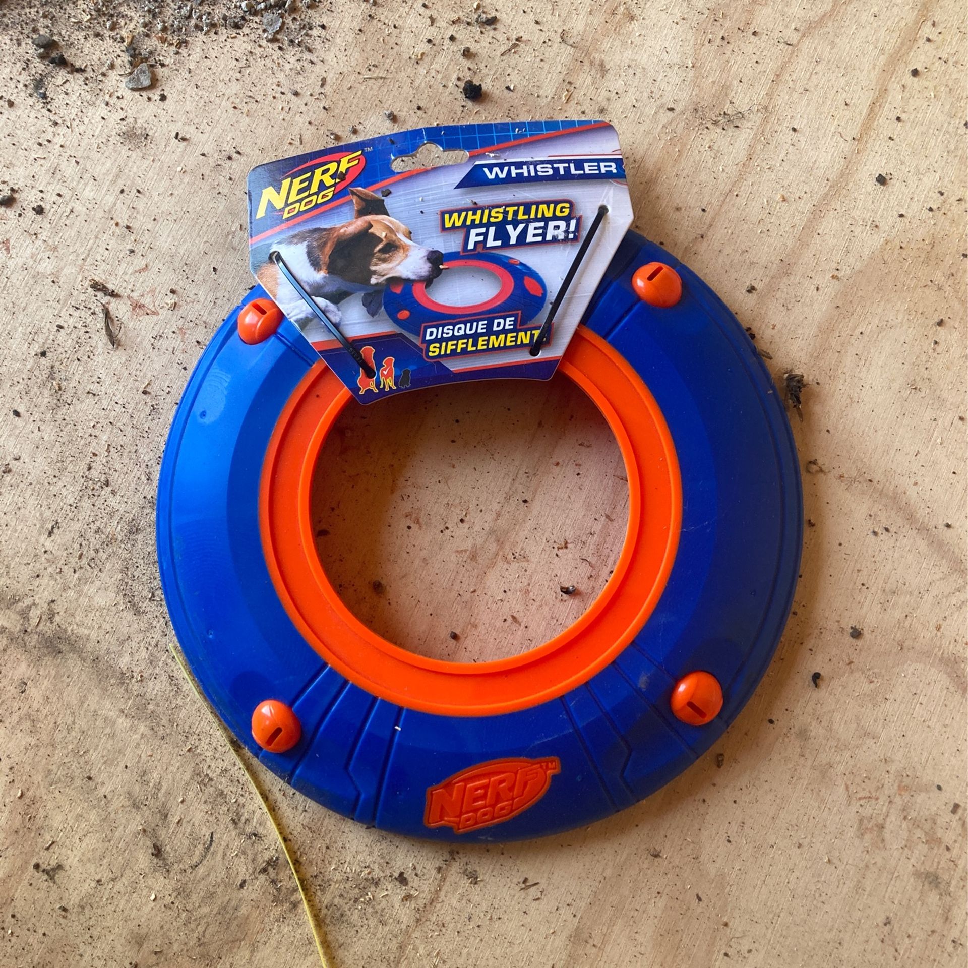 Whistling Dog Frisbee