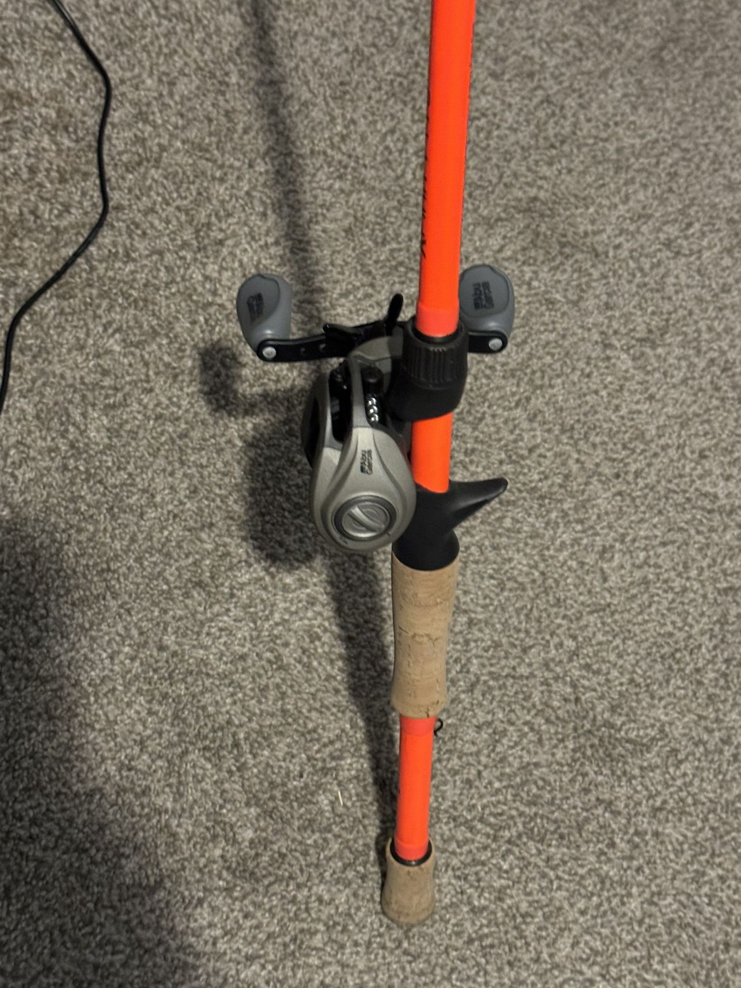 Baitcaster Reel And Fishing Rod Fishing