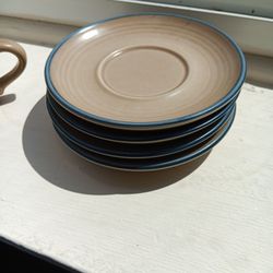 Small Brown Plates (8)