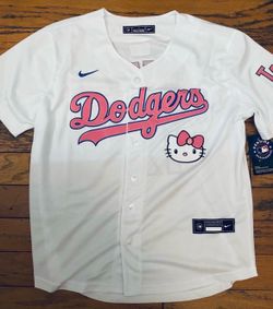 Youth Los Angeles dodgers Shohei Ohtani hello kitty jersey