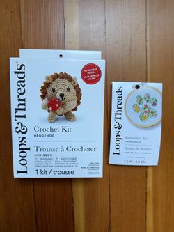 Unopened Crochet & Embroidery Kits