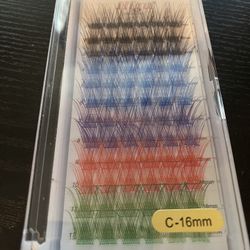 Colored Lash Pieces