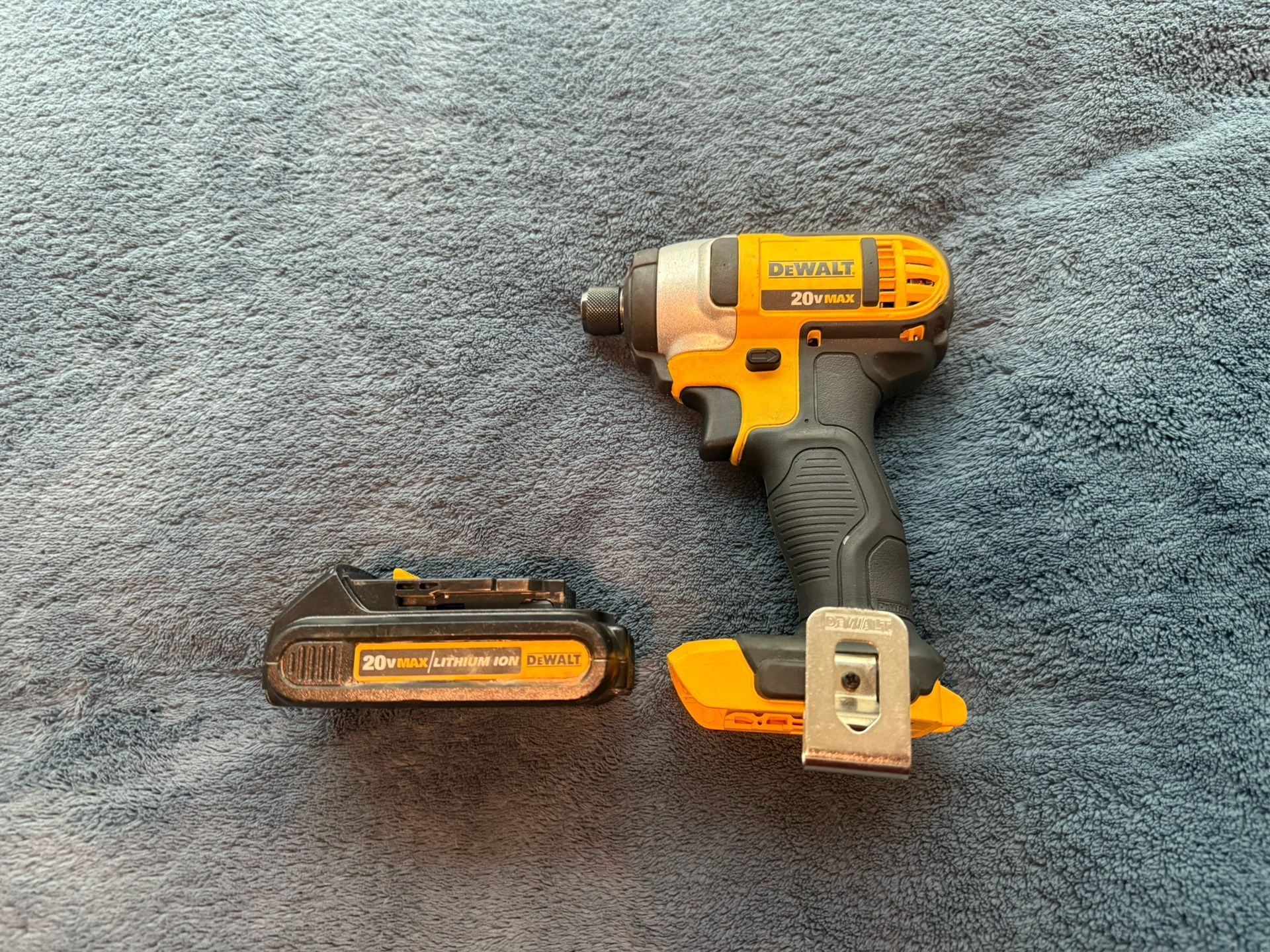 Dewault Impact Drill And Battery 