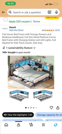 Full size bed