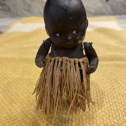 Nippon 4, 5” bisque  Vintage Figurine 