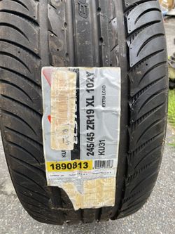 245/45ZR19 XL 102 Y Kumo Tire