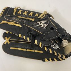 Louisville Slugger 14” Genesis 1884 LHT Baseball Glove Mitt, Black; GENBD-1400