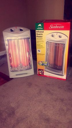 Sunbeam Large Room Infrared Quartz Space Heater SQH310 for Sale in Atlanta,  GA - OfferUp