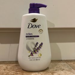 Large 30.6 Dove body wash 