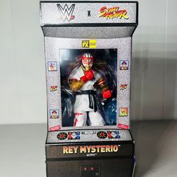 Wwe Rey Mysterio Street Fighter Elite toy